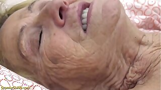 sexy hairy 90 years aged granny banged at the end of one's tether her toyboy
